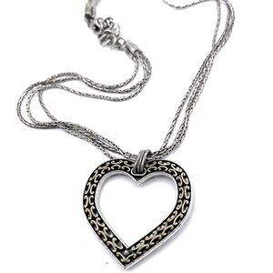 Brighton Seville Reversible Heart Necklace - 5069